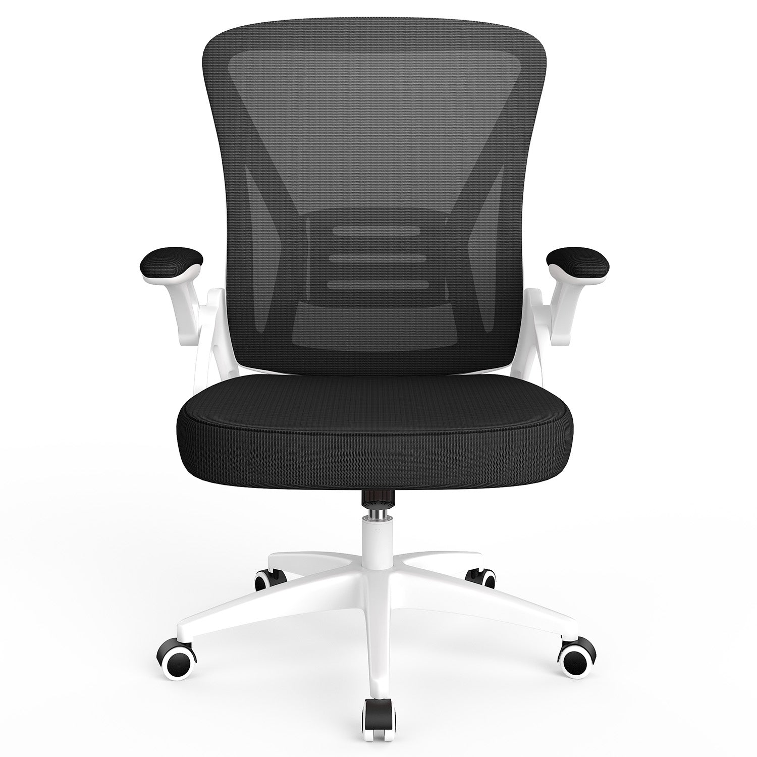Toimistotuoli Ergonominen Työtuoli, Jossa 90° Ylös Taittuva Käsinoja, Korkeussäädettävä Työtuoli