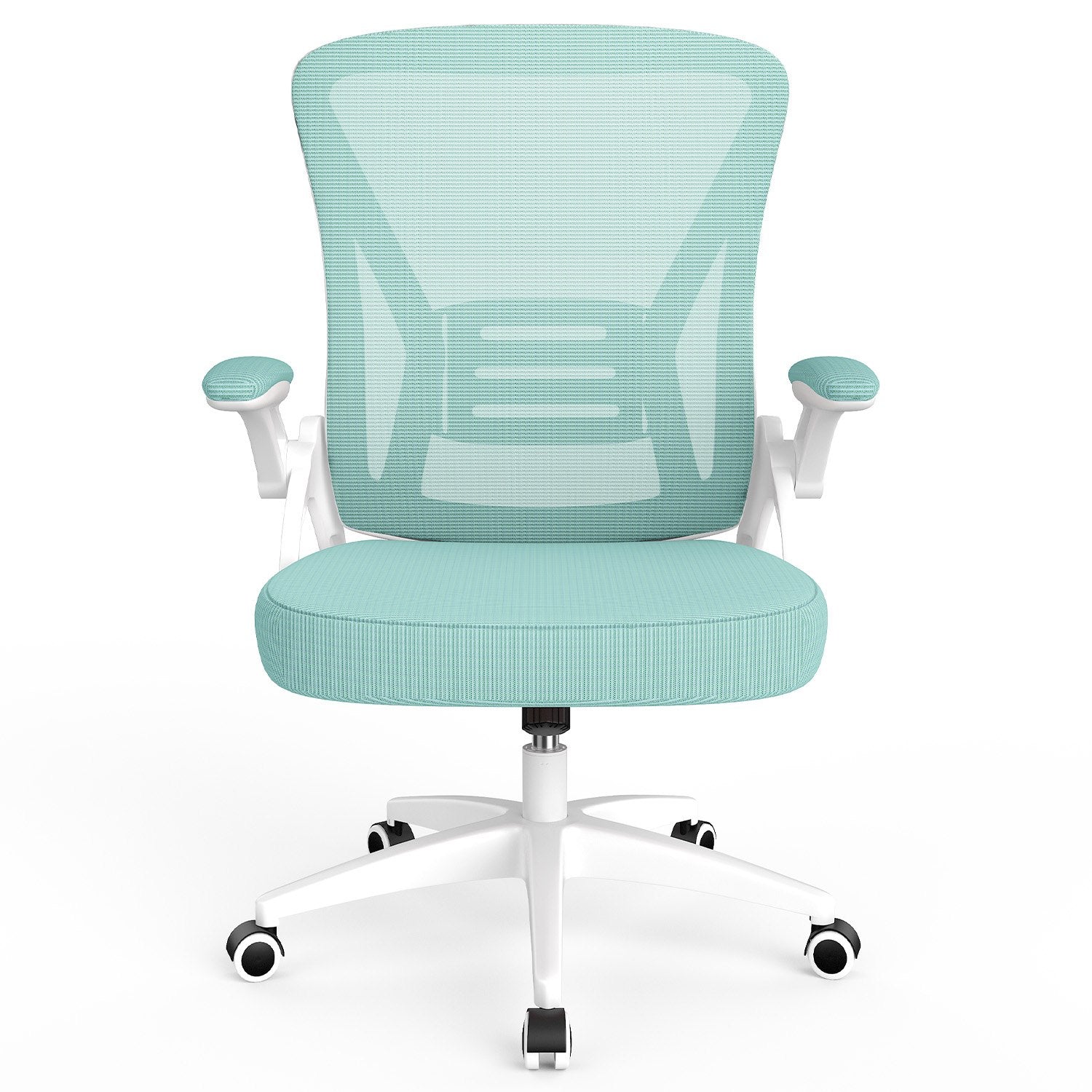 Toimistotuoli Ergonominen Työtuoli, Jossa 90° Ylös Taittuva Käsinoja, Korkeussäädettävä Työtuoli